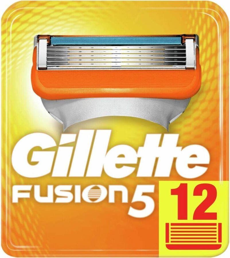 Gillette Fusion 5 Scheermesjes Mannen 12 Stuks
