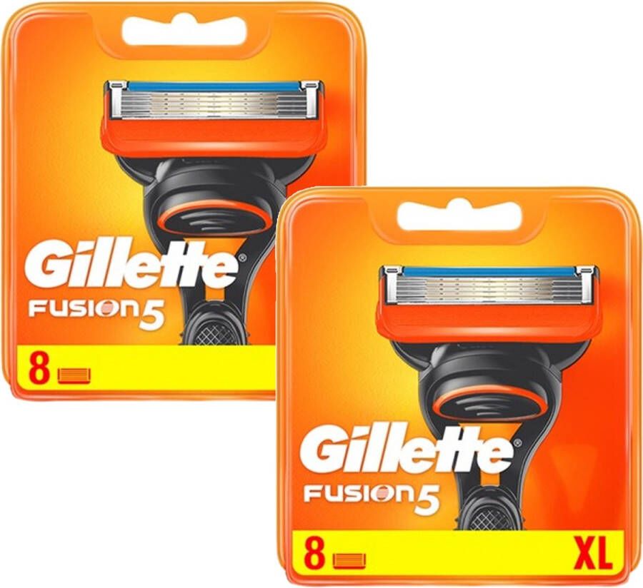 Gillette Fusion 5 Scheermesjes Navulmesjes 16 Stuks