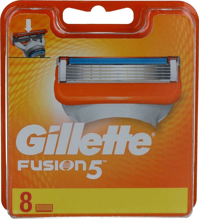 Gillette Fusion 5 Scheermesjes navulmesjes 8 Stuks