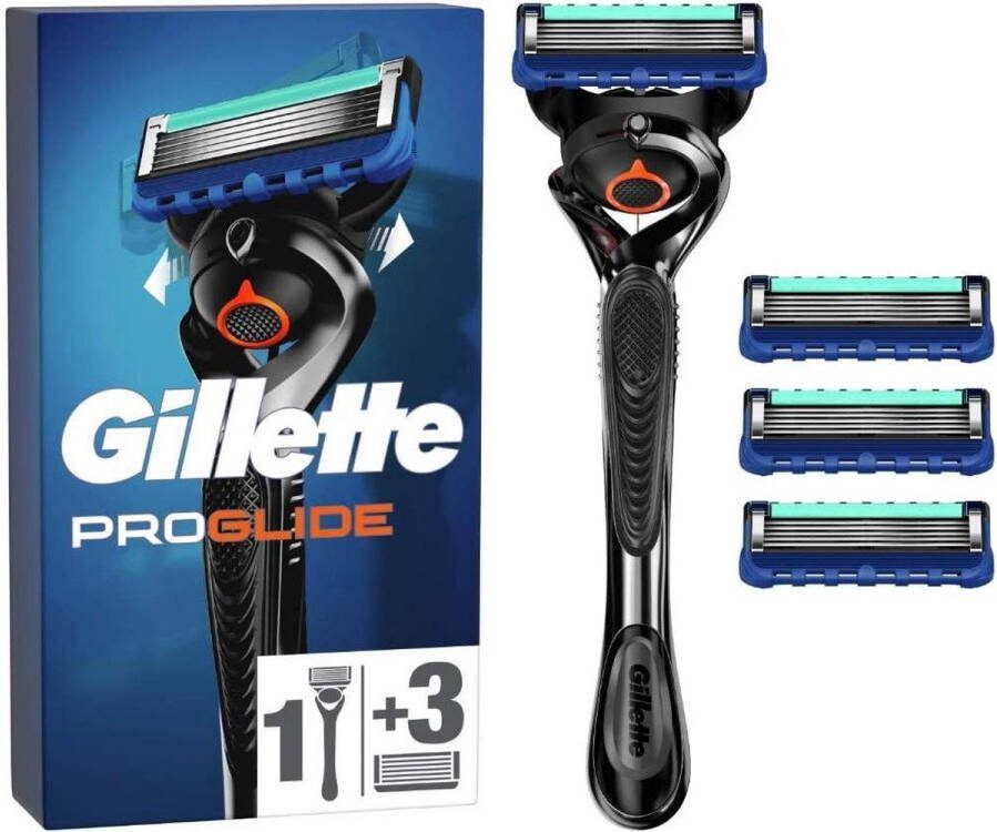 Gillette Fusion 5 Scheersysteem + 3 scheermesjes Mannen