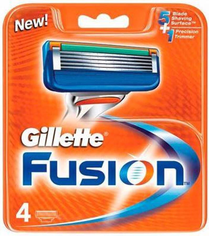 Gillette Fusion interchangeable razor blades 4 piecesML