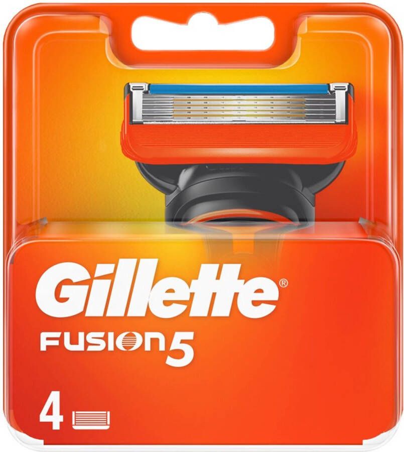Gillette Fusion Manual 4 stuks Scheermesjes