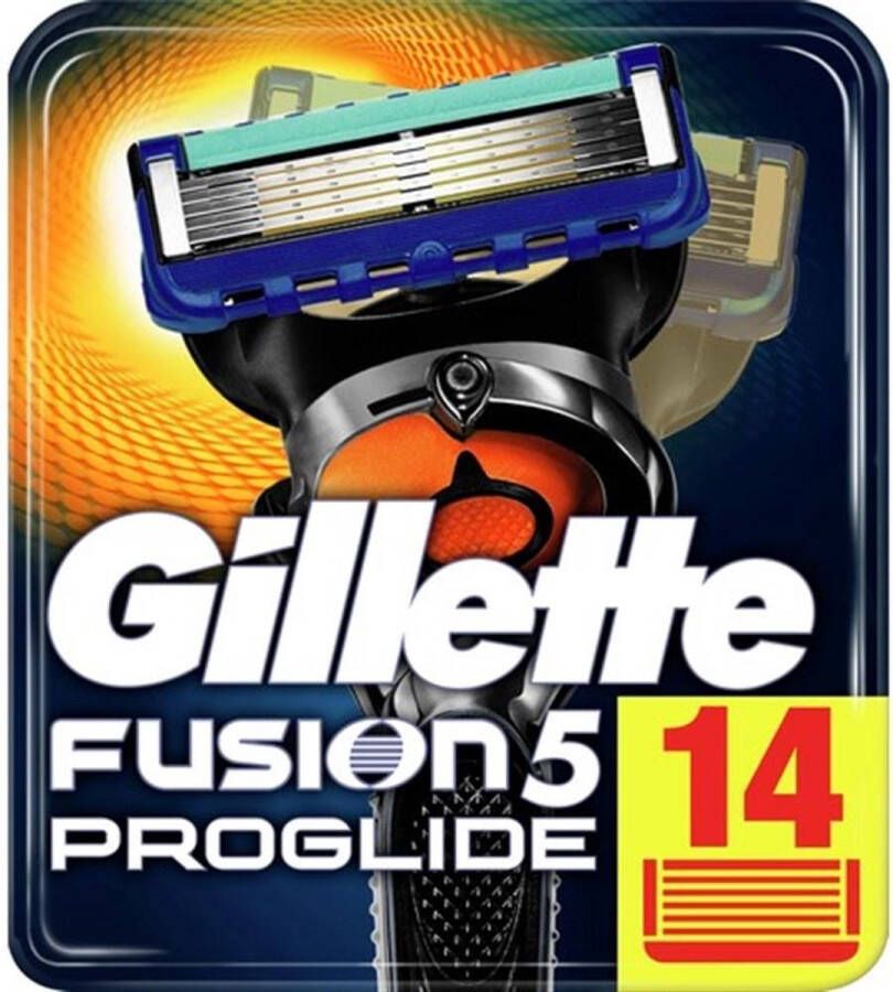 Gillette Fusion Proglide 14 stuks Scheermesjes