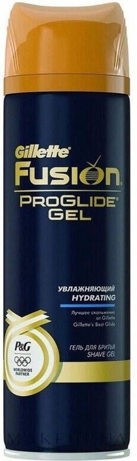 Gillette Fusion ProGlide Hydraterende Scheergel 200ml