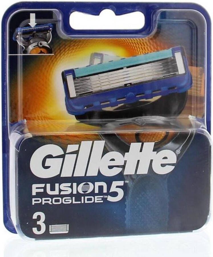 Gillette Fusion ProGlide Manual 3 stuks Scheermesjes
