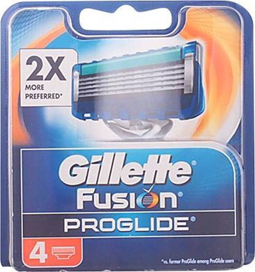 Gillette Fusion ProGlide Scheermesjes 4 Stuks