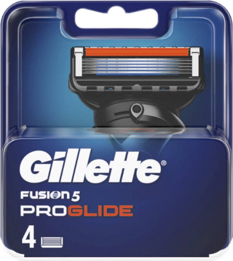 Gillette Fusion ProGlide Scheermesjes 4 Stuks