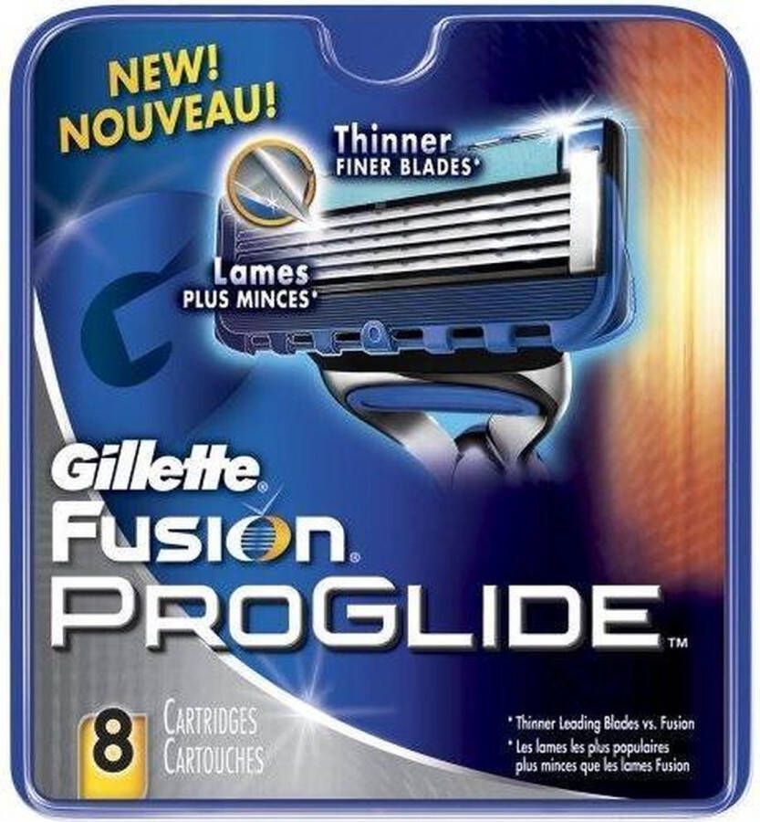 Gillette Fusion ProGlide Scheermesjes Navulling 8 stuks