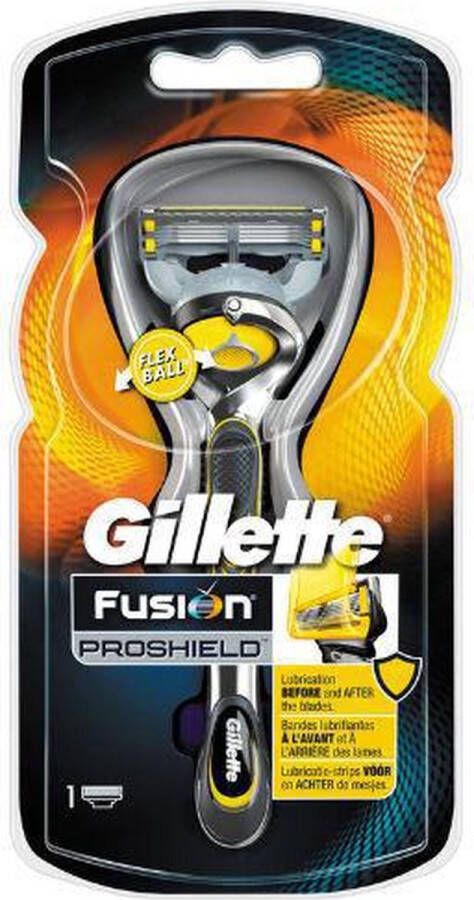 Gillette Fusion Proshield met Flexball Scheermes