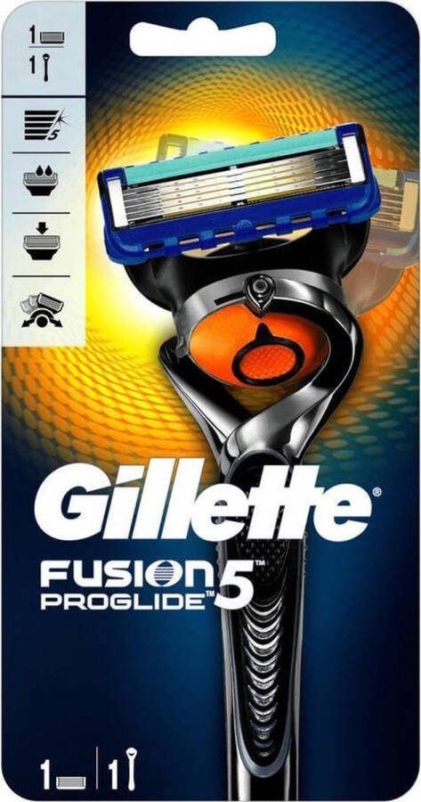 Gillette Fusion 5 Proglide Flexball Scheersysteem Met 1 Mesje