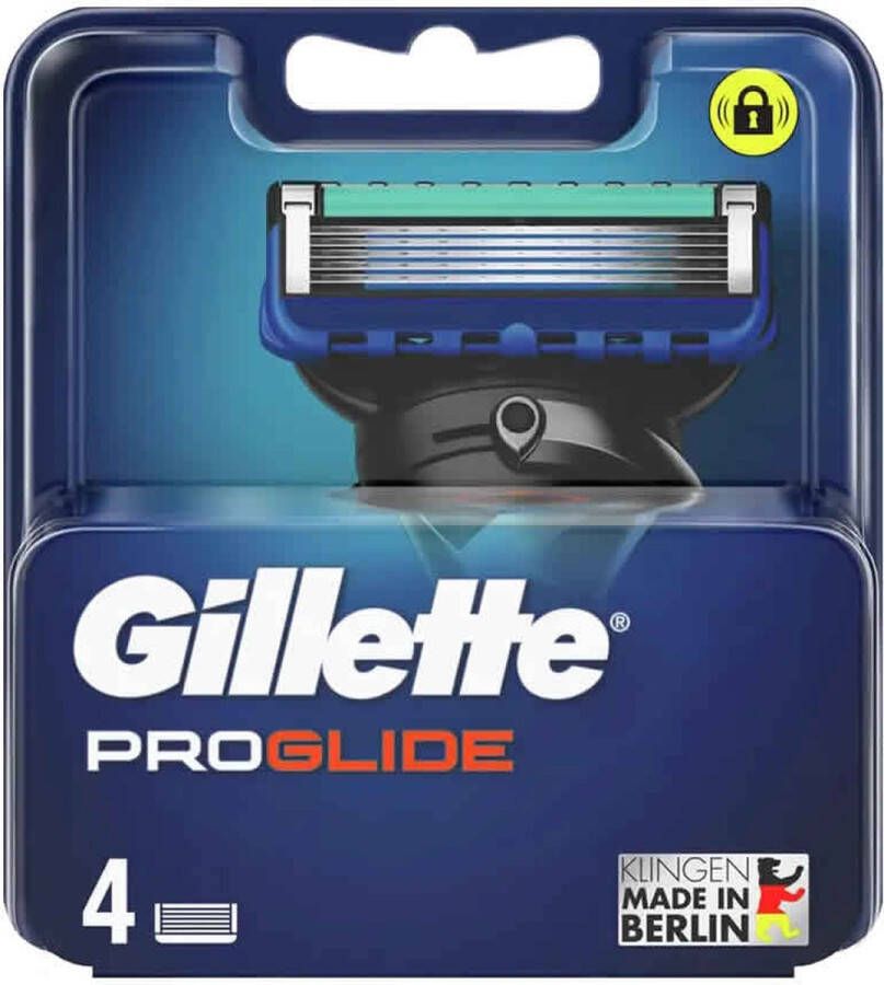 Gillette Fusion5 ProGlide Scheermesjes Mannen 4 stuks