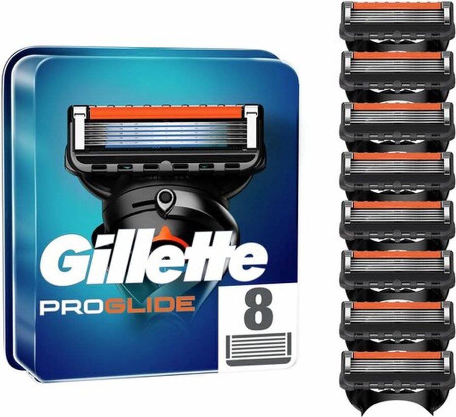 Gillette Fusion5 ProGlide Scheermesjes Navulmesjes 8 Stuks