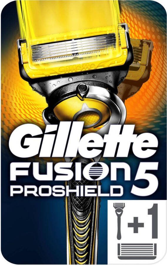 Gillette Fusion5 Proshield Scheersysteem + 1 Scheermesje Mannen