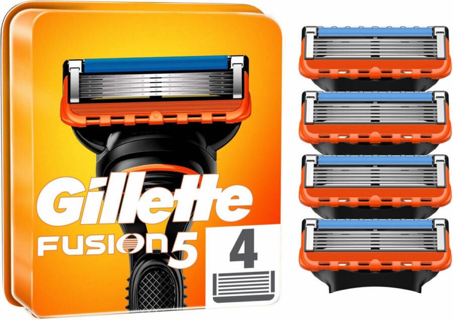 Gillette Scheermesjes Fusion 5 4 stuks