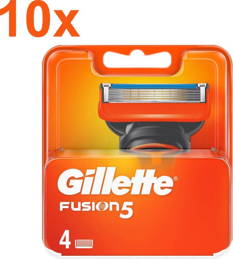 Gillette Fusion5 Scheermesjes Navulmesjes 10x 4 Stuks