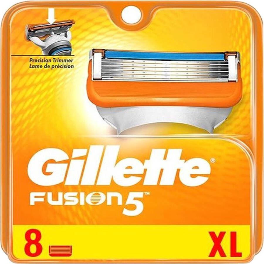 Gillette Fusion5 Scheermesjes Navulmesjes 8 Stuks