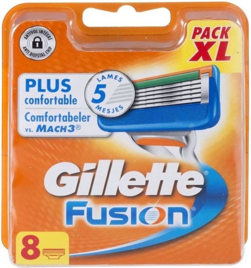 Gillette Fusion5 scheermesjes navulmesjes 8 Stuks