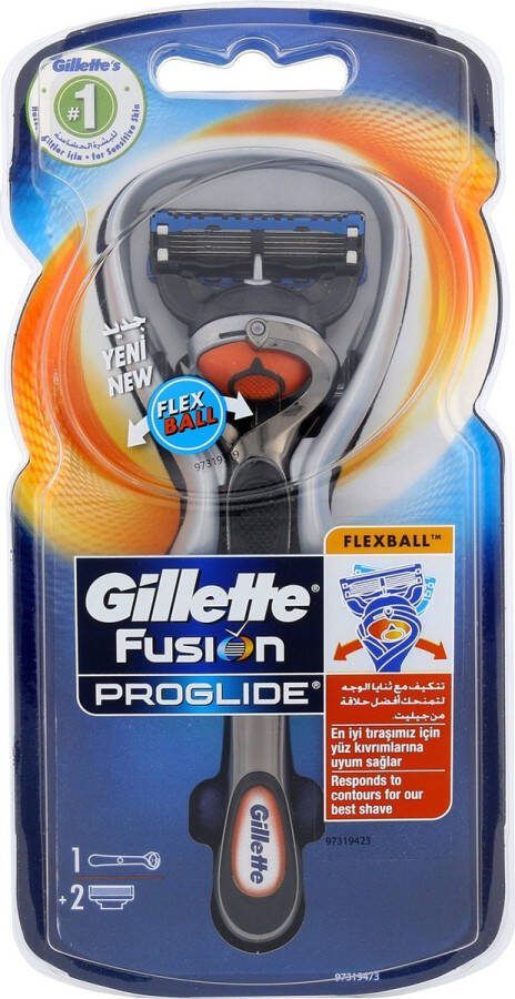 Gillette Gillete Skustuvas Fusion Proglide Flexball Manual 2 Galv