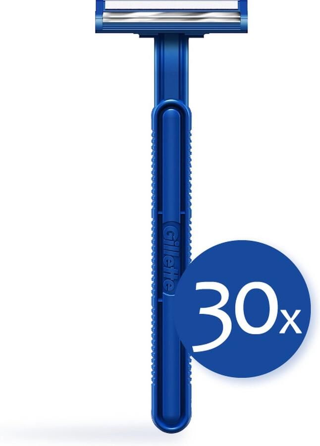 Gillette Voordeelverpakking 3x Blue II Wegwerpscheermesjes 10 stuks