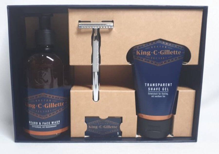 Gillette King C Starter Kit 500 ml