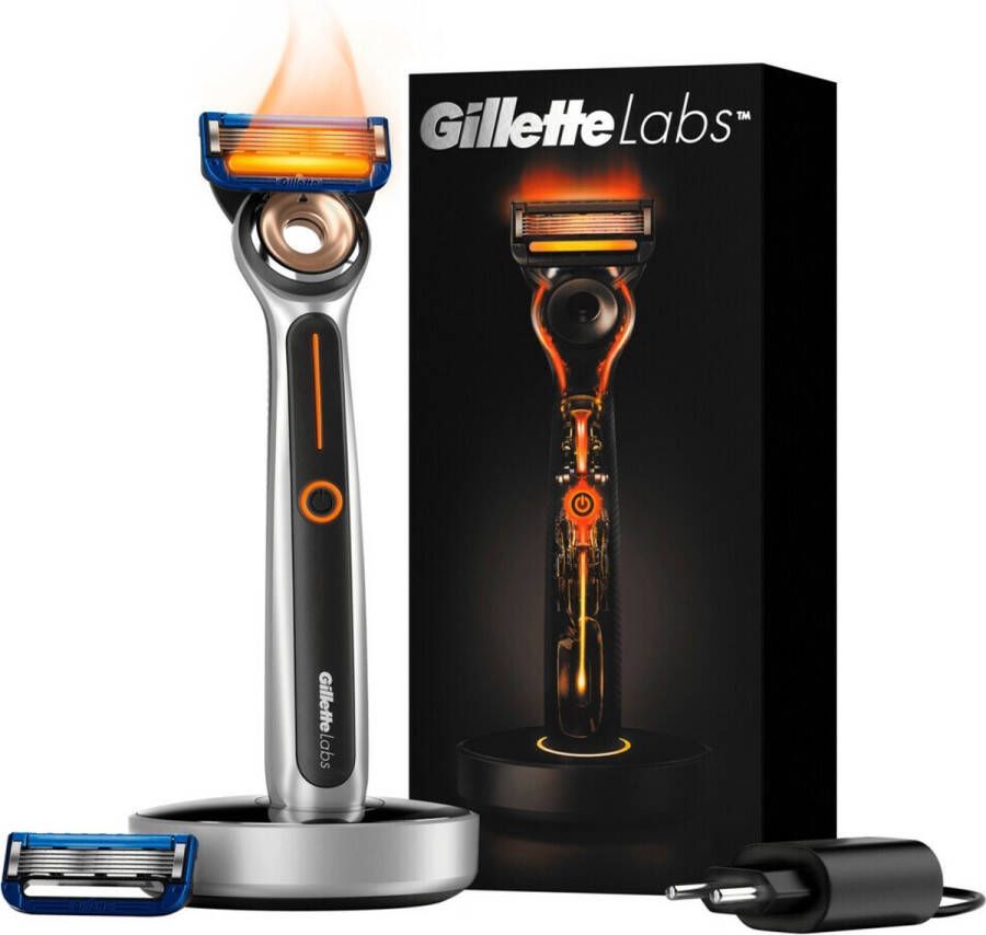 Gillette Labs Heated Razor Scheersysteem voor Mannen Inclusief 1 Scheermesje