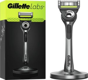 Gillette Labs With Exfoliating Bar Van Magnetische Houder 1 Handvat 1 Scheermesje