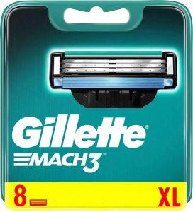 Pakhuis Gillette Mach 3 8 stuks Scheermesjes
