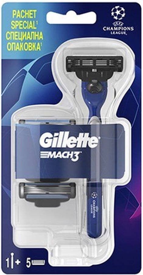 Gillette Mach 3 scheersysteem met 5 mesjes