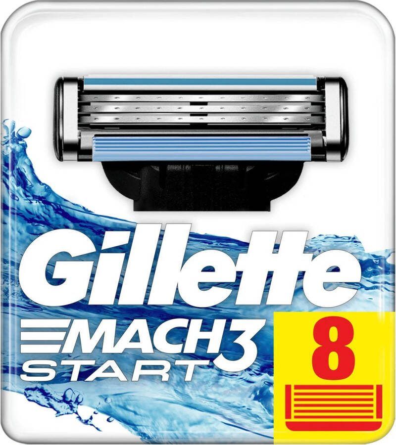 Gillette Mach3 8 stuks Scheermesjes
