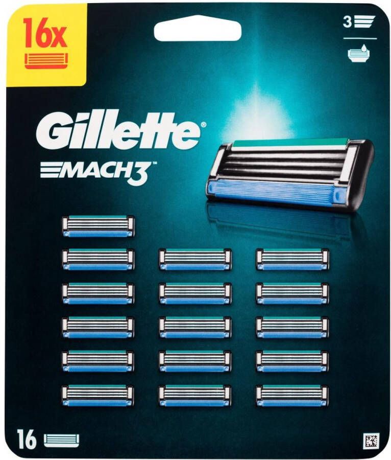 Gillette MACH3 SCHEERMESJES 16 STUKS