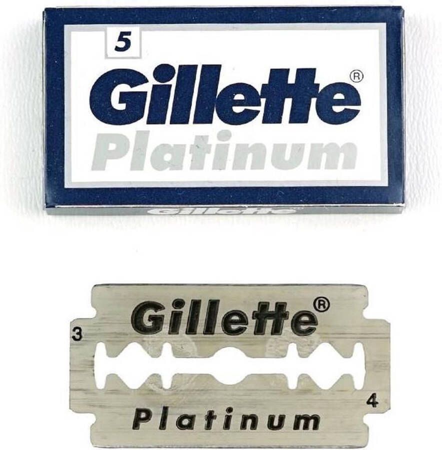 Gillette Platinum Scheermesjes 20 stuks