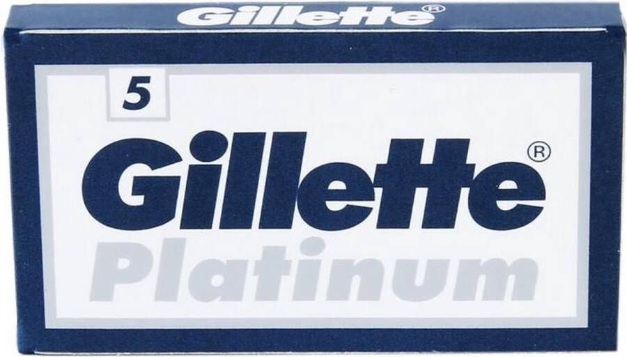 Gillette Platinum scheermesjes 5st