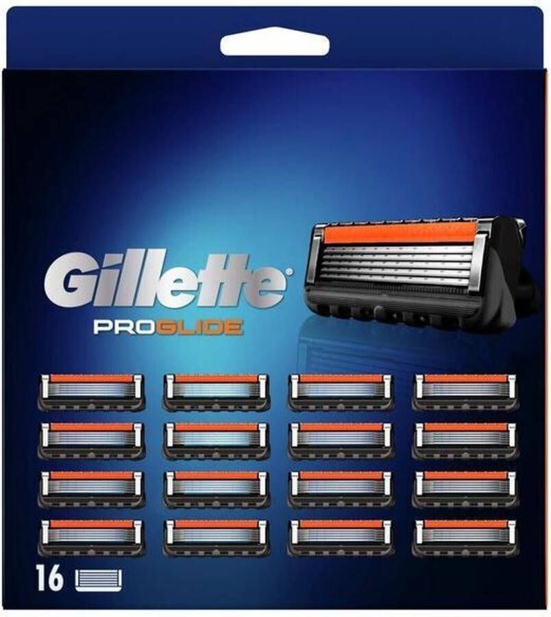 Gillette PROGLIDE SCHEERMESJES 16 STUKS