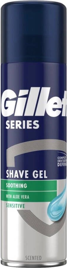 Gillette Series Sensitive scheergel voor de gevoelige huid 200ml