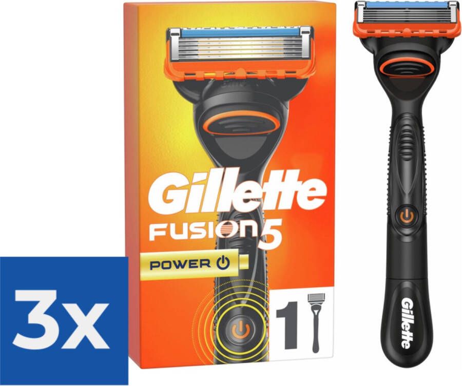 Gillette Scheermes Fusion5 Voordeelverpakking 3 stuks