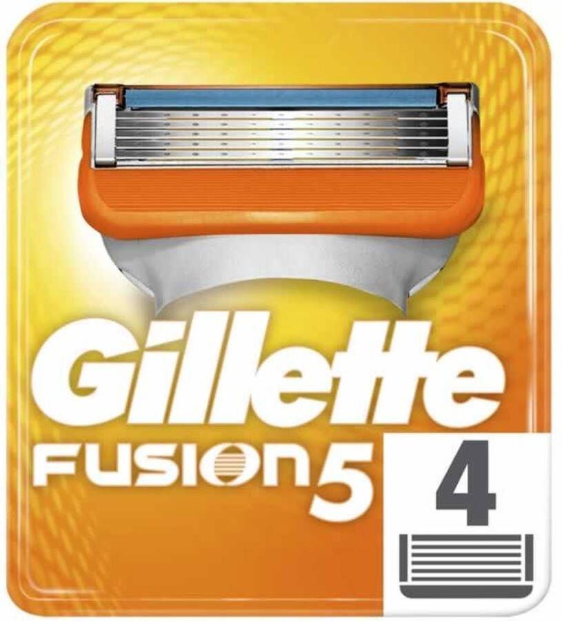 Gillette Scheermesjes Fusion 5 (4 uds)