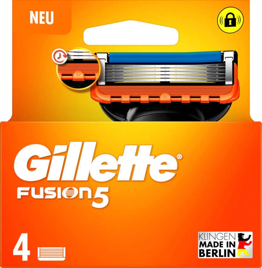 Gillette Scheermesjes Fusion5 4 St