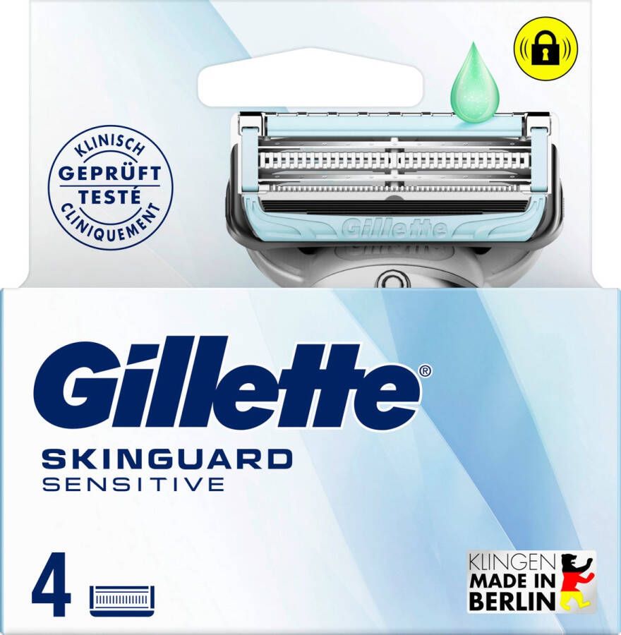 Gillette Scheermesjes SkinGuard Sensitive 4 St