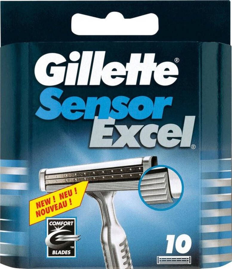 Gillette Sensor Excel 10 stuks Scheermesjes