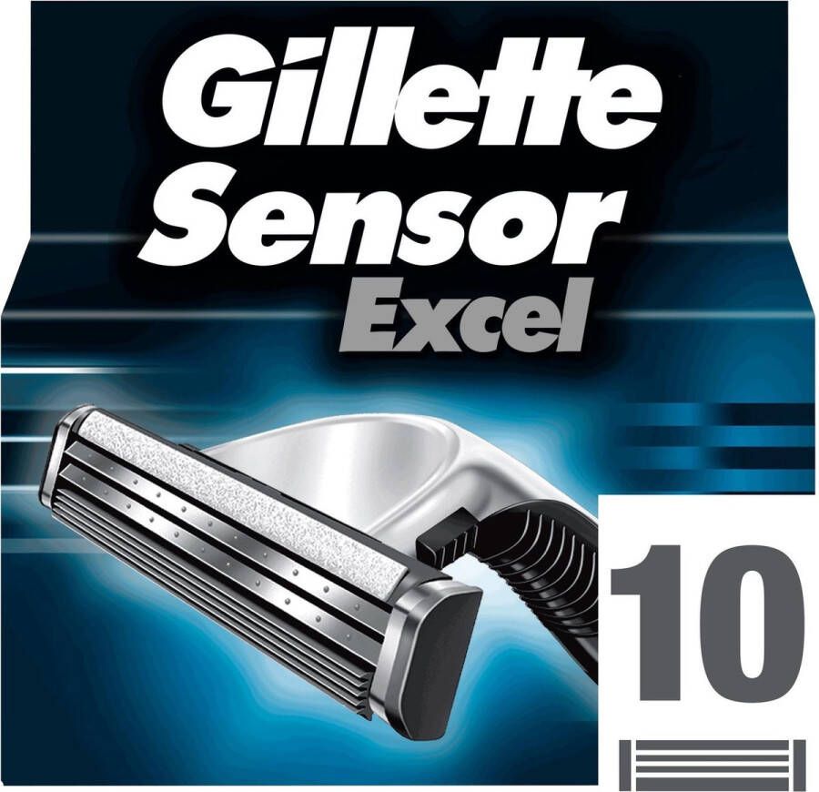 Gillette Sensor Excel Scheermesjes Mannen 10 Stuks