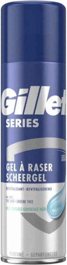 Gillette Series scheergel 200ml revitaliserend