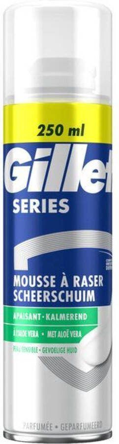 Gillette Series Sensitive Scheerschuim Mannen 250 ml
