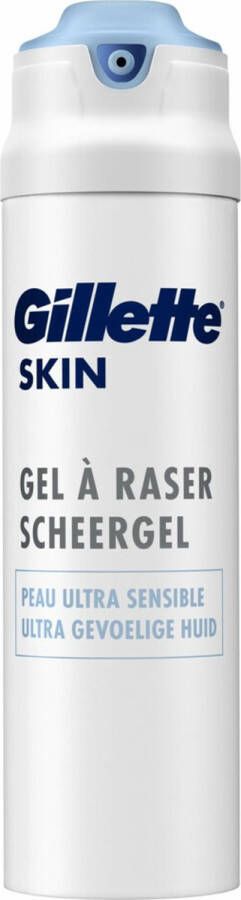 Gillette Skin Scheergel Ultra Gevoelige Huid 200 ml