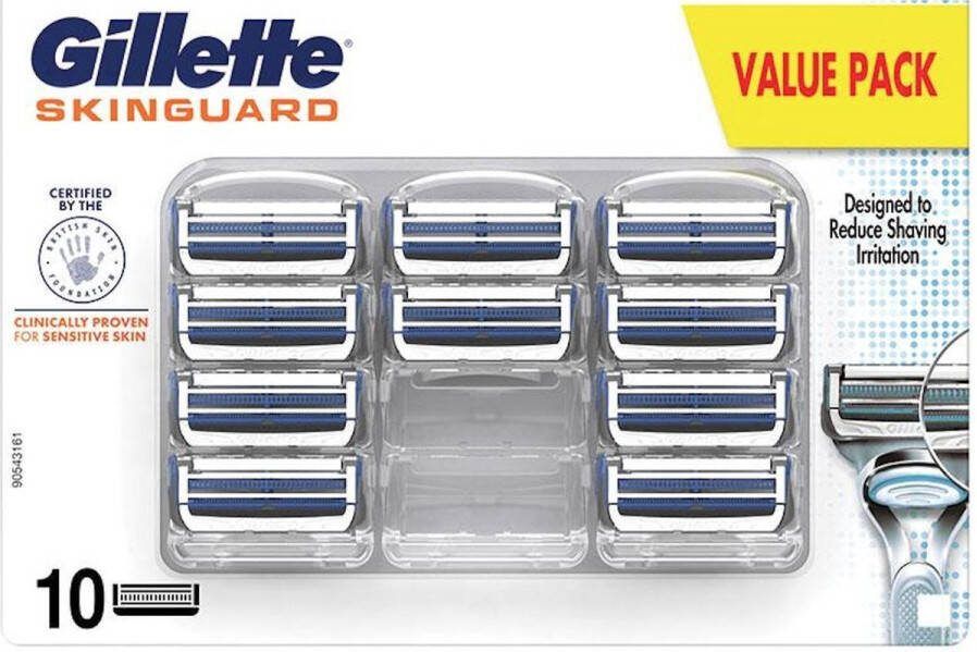 Gillette Skinguard Sensitive Scheermesjes 10 stuks