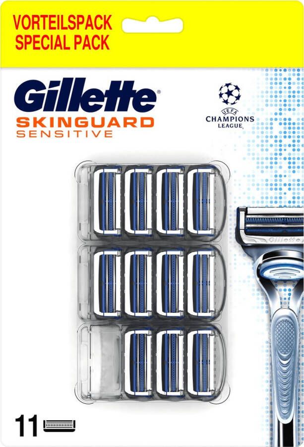 Gillette SkinGuard Sensitive Scheermesjes Mannen 11 stuks