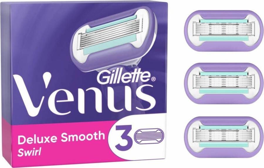 Gillette Venus 10x Scheermesjes Deluxe Smooth Swirl 3 stuks