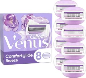Gillette Venus Comfortglide Breeze Scheermesjes Voor Vrouwen 8 Navulmesjes