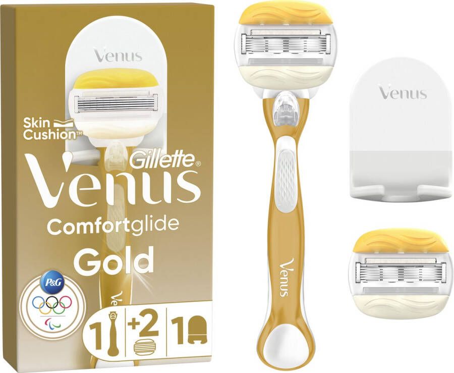 Gillette Venus ComfortGlide Coconut scheersysteem + 2 navulmesjes + douchehanger