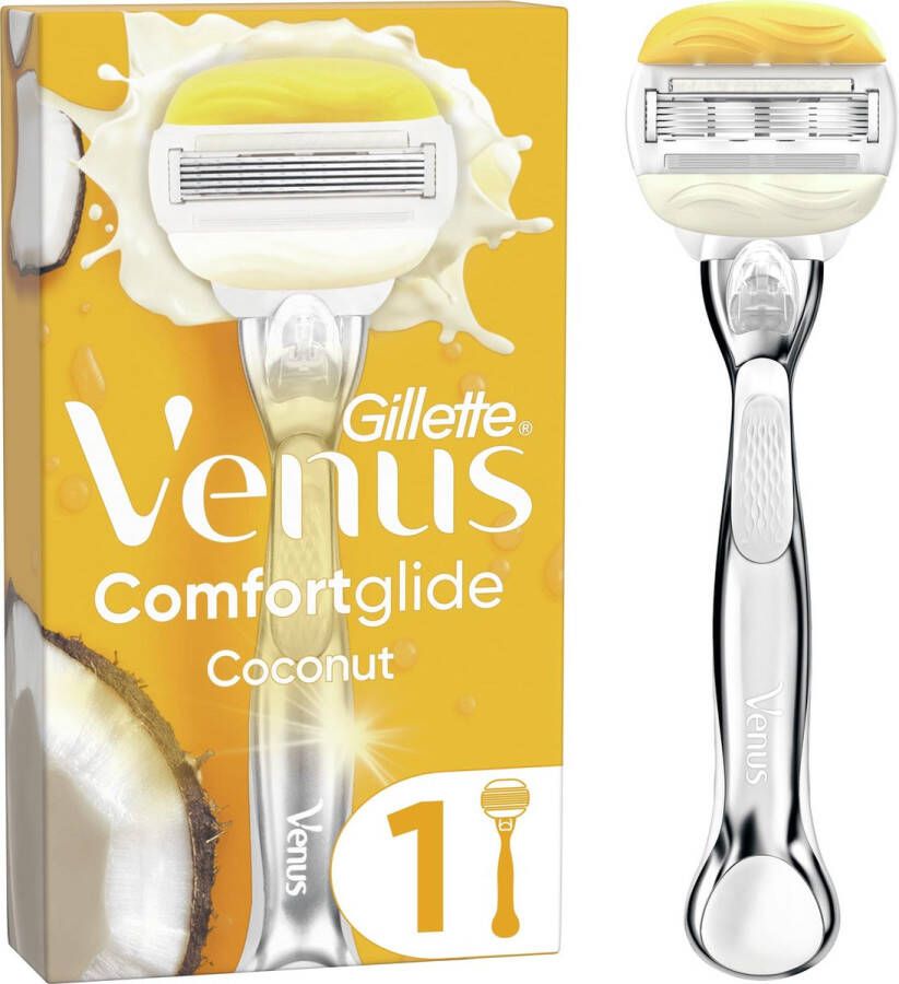 Gillette Venus Comfortglide Coconut Scheersysteem Voor Vrouwen Scheermes