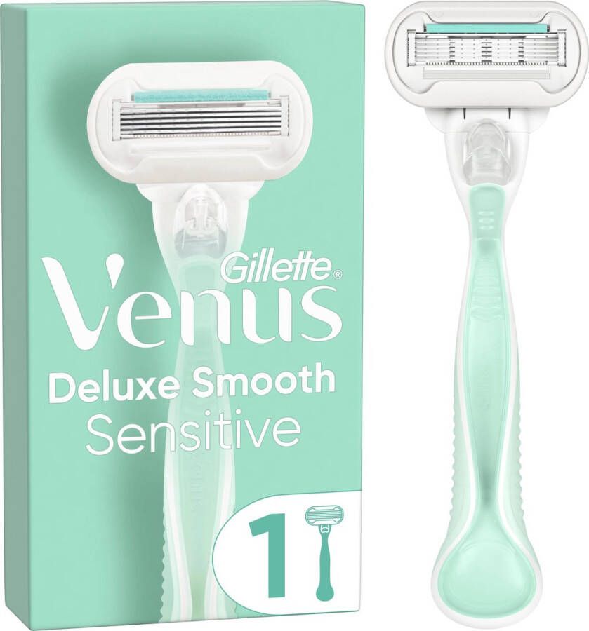 Gillette Venus Deluxe Smooth Sensitive Scheersysteem Voor Vrouwen Scheermes